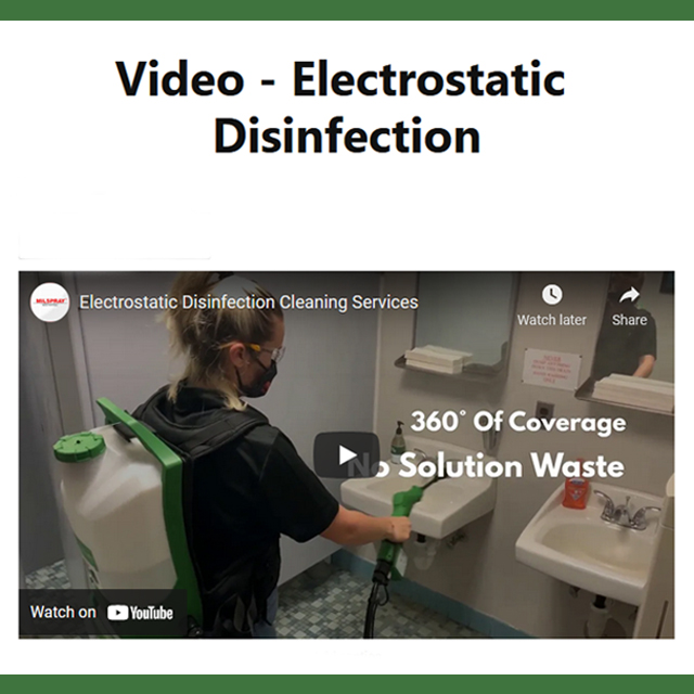 Electrostatic Disinfection Video
